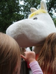 Hej Snorkfröken! Här är jag!