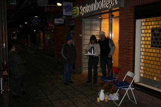 Glögg smakade bra i decemberkylan