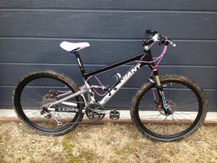 Johannas färdigbyggda MTB